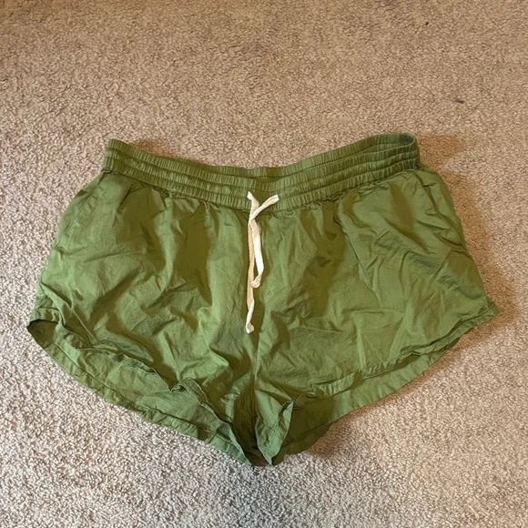 Billabong Olive Green Women's Shorts - Picture 1 of 5